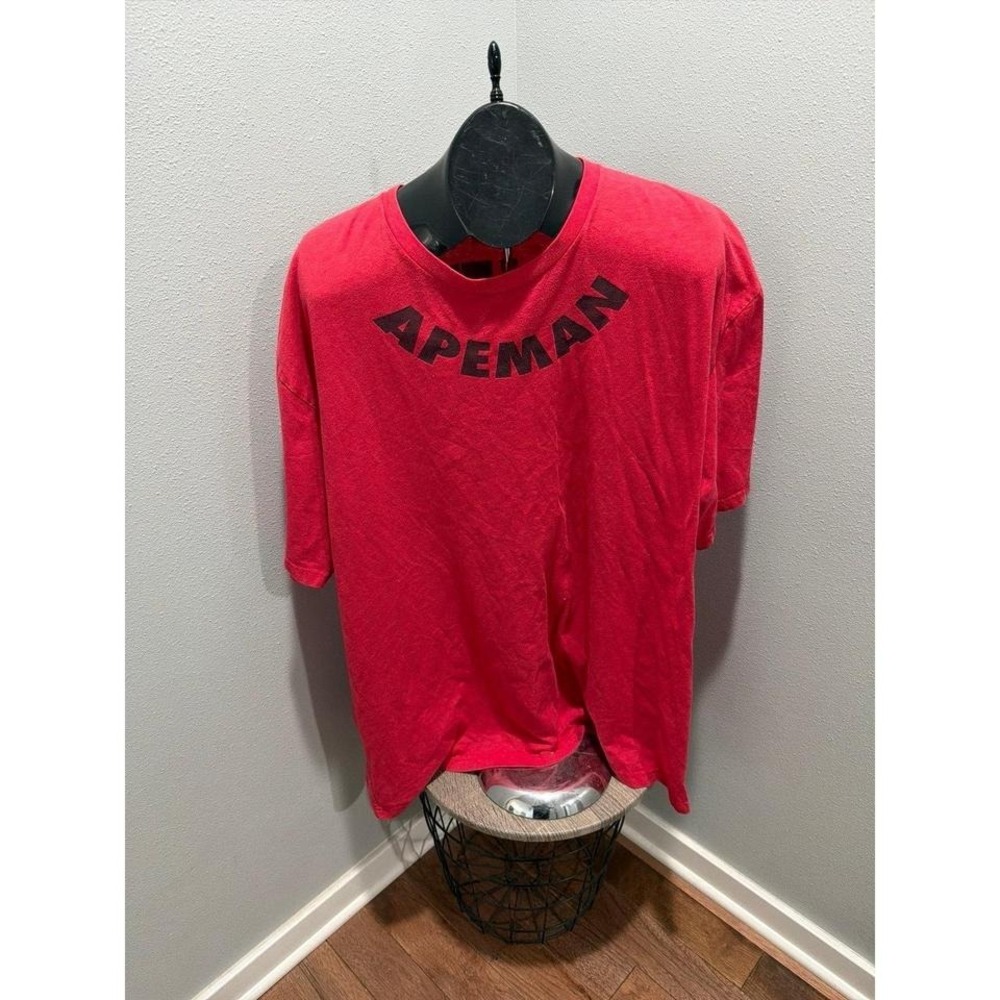 T-Shirt Apeman Strong Red 4X Lift Angry